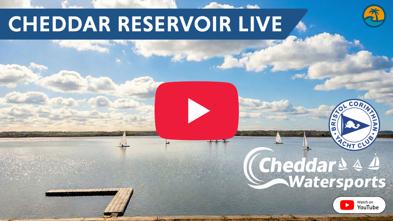 Watch the Cheddar Reservoir webcam on Youtube